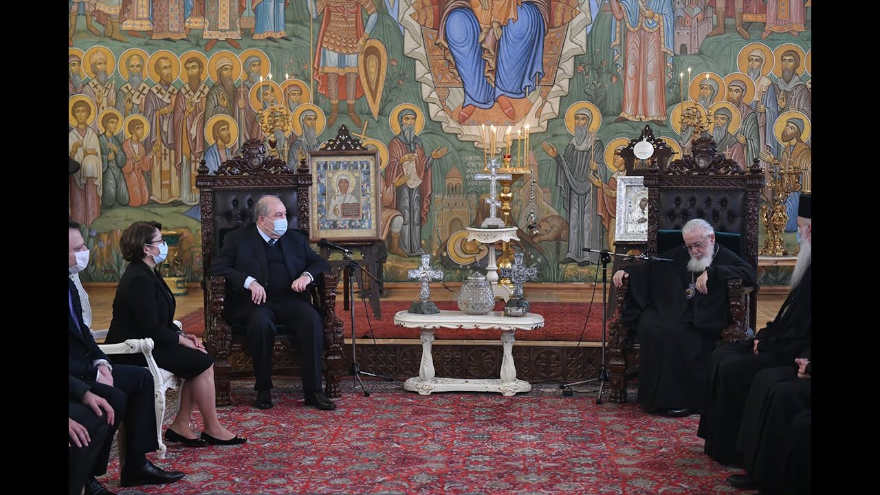 Президента Армении принял Католикос всея Грузии