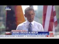 President Obama speaks against nuclear weapons