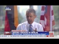 President Obama speaks against nuclear weapons
