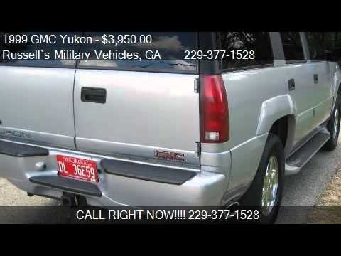 1999 GMC Yukon LOADED for sale in Cairo, GA 39827 at the Rus