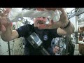 Wet Washcloth In Space - What Happens When You Wring It? | Video