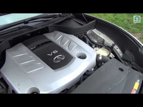Работа дизельного двигателя Infiniti FX30d 2012