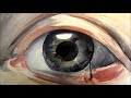 Soul, Painting Realistic Eye in Watercolour, Time Lapse