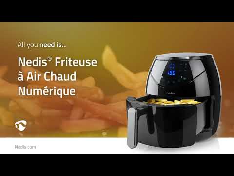 Nedis Hot Air Fryer 6.5L – Timer 60min Digital 