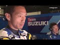 The first laps of Suzuki's new MotoGP bike at Catalunya
