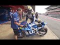 The first laps of Suzuki's new MotoGP bike at Catalunya