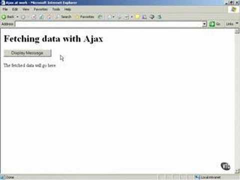 Ajax Tutorial 2 System