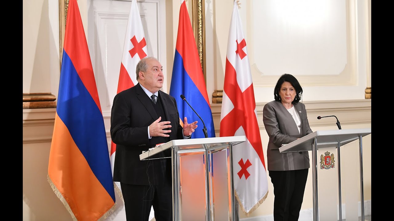 Հայաստանի և Վրաստանի նախագահները հանդես են եկել մամուլի համար հայտարարությամբ