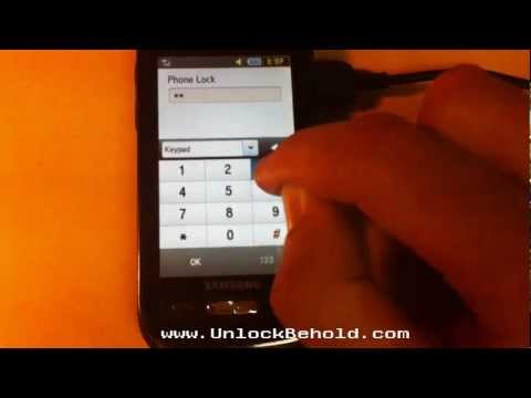 A887 Samsung Solstice Read Phone Lock Password Duration: :52. Total Views: 10,077 .