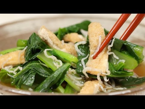 ... Nibitashi Recipe (Lightly Seasoned Blanched Greens) å°æ¾èœç…®æµ¸