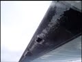 Boot De-Icing in severe icing conditions