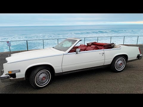 Cadillac Eldorado 1984 Cabriolet! Une voiture pour l'âme! Cette qualité n'existe plus