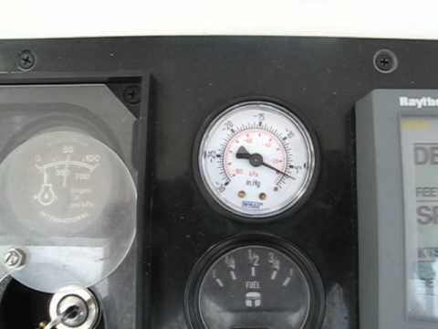 Vacuum gauge after diesel filter (Racor 2 microns) reported into dashboard
