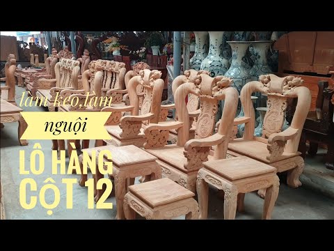 LÀM KEO, BẮN VÍT lô hàng cột 12 Chuẩn bị đi hoàn thiện (số 204)/Đồ gỗ trâm anh -0794455222