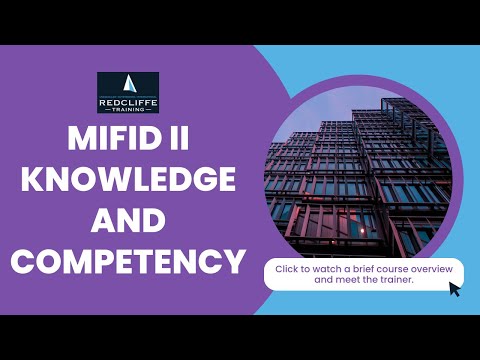 MiFID II Knowledge and Competency Webinar
