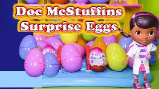 DOC MCSTUFFINS Disney Junior Doc McStuffins Surprise Eggs Disney Doc McStuffins Surprise Video