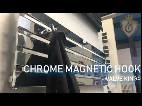 Video of Chrome Magnetic VIP Robe/Coat Hanger