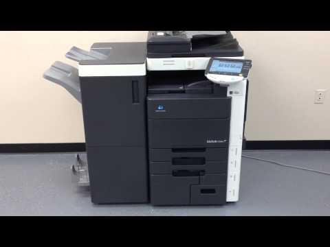 Testing of Konica Minolta Bizhub C550 Duration: 2:26. Total Views: 7,084