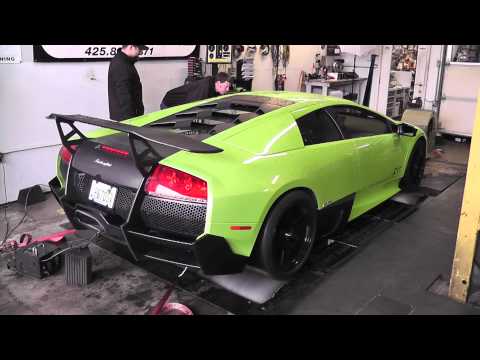 Lamborghini Aventador Lime Green on Lime Green Lamborghini Murcielago 670 Lp Sv On The Dyno