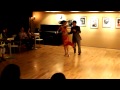 Pablo Giorgini y Noelia Coletti at Tanguísimo, Taipei. Welcome Milonga in May, 2012.