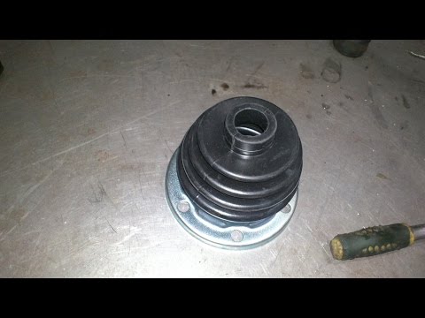 Volkswagen Transporter T3. Меняем пыльник привода.