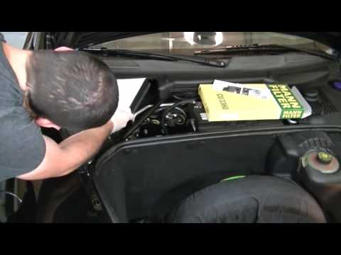 How to Replace The Cabin Air FIlter On a Porsche Boxster