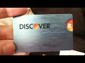 Discover IT credit card unboxing video cool VIP presentation box cashback reward
