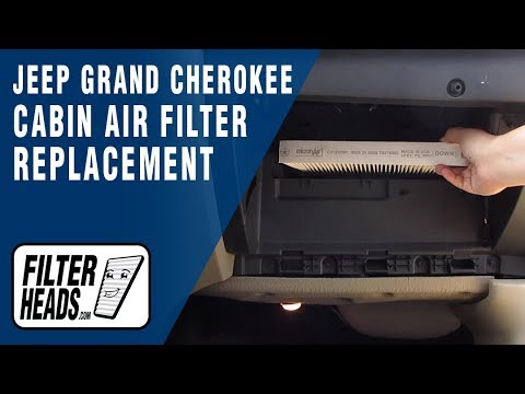 How to Replace Cabin Air Filter 2014 Jeep Grand Cherokee