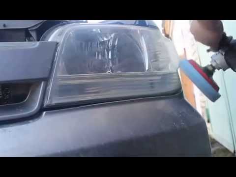 Полировка фар № 2