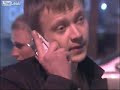 Drunk Russian driver makes phone call with pack of cigarettes