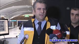Çin'den gelen yolcular İstanbul Havalimanı'nda termal kameralarla kontrol edildi