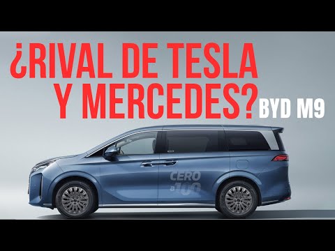 Minatura de  BYD M9 en México: la minivan eléctrica que quiere romper el mercado premium
