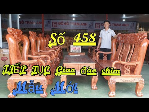 MẪU MỚI Đào Chim Cột 12 Hương Đá Giao Anh Duy Quận 2| Đồ Gỗ Trâm Anh| Số 458