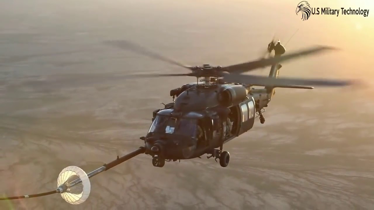 Awesome Moment- The Biggest Helicopter Air Refueling Caught On Camera
