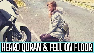 SHE HEARD QURAN & FELL ON KNEES - YOU WILL CRY