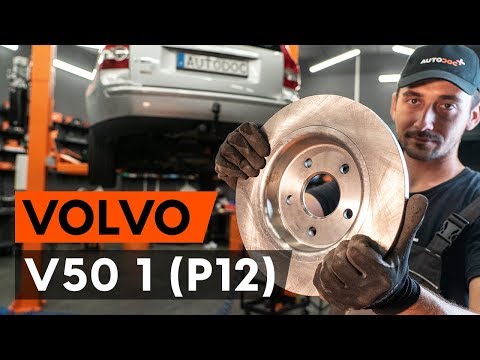 Как заменить задние тормозные диски на VOLVO V50 1 (P12) (ВИДЕОУРОК AUTODOC)