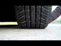 Hand crush and unexpected grind by car tire