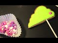 Princess castle cake & cookie bouquet - Royal icing cookie decorating - Cutter giveaway open to all