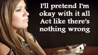Kelly Clarkson Cry Lyrics Youtube