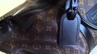 Louis Vuitton WATERPROOF KEEPALL 55! WOW the ultimate COOL bag! 