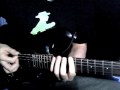 Milan Polak Guitar Lesson #4 - "Murphy's Law" solo pt.2 (alt. picking, 3 octave blues scale run)