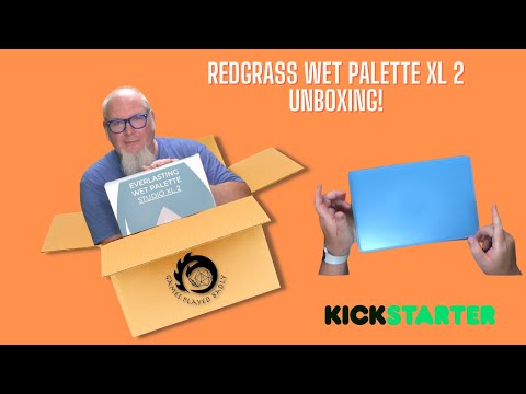 GPB Shorts: Redgrass Wet Palette XL 2 unboxing!