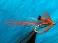 tying the ally shrimp salmon fly (treble hook) 