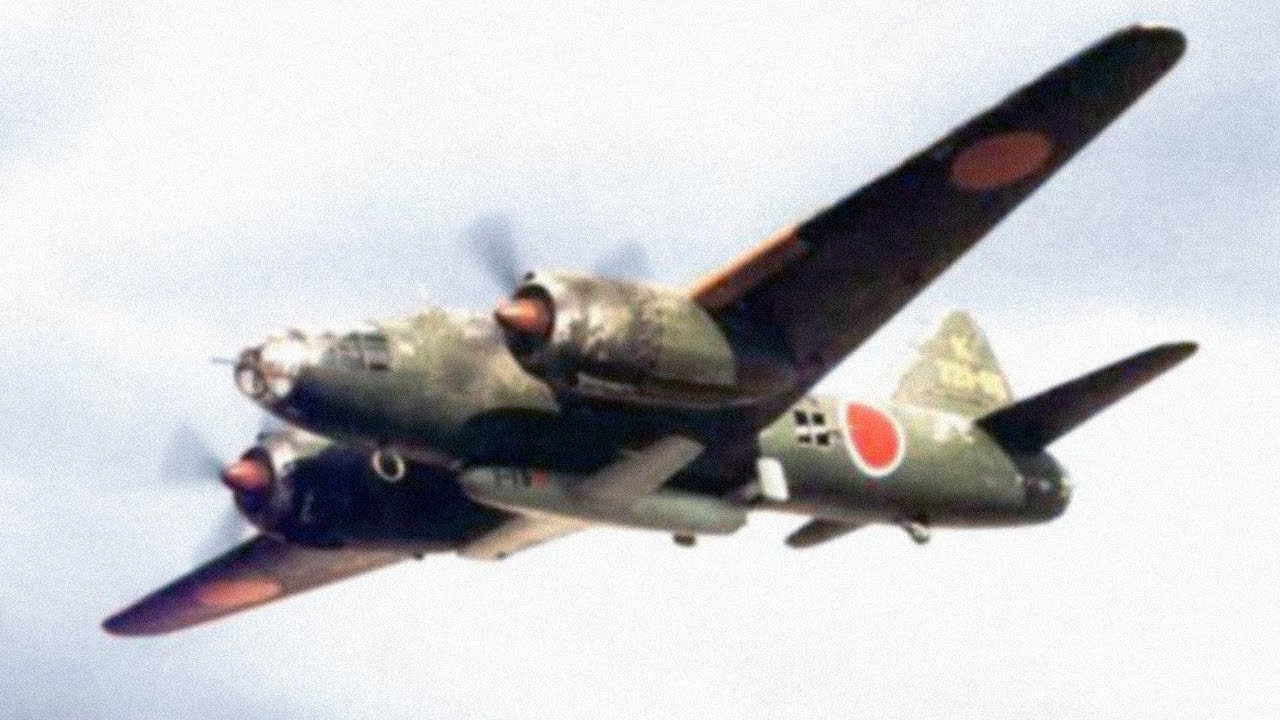 The First Airplane to Sink a Capital Ship - Mitsubishi's WW2 G4M Betty Bomber
