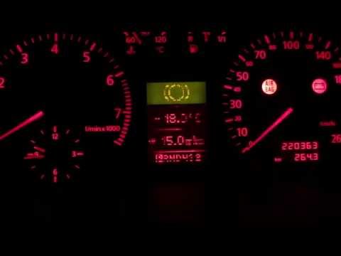 Anpassung der Kraftstoffverbrauchswerte des Audi A6 C5