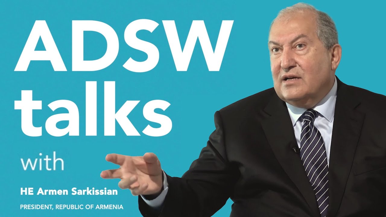Կայունությունը ենթադրում է կանխատեսելիություն, հաստատունություն, աճ, ապագայի կերտում. «ADSW Talks»-ում հրապարակվել է նախագահ Արմեն Սարգսյանի հետ զրույցը