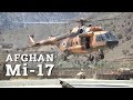 U.S. and Afghan Air Force MI-17 Helicopters in Wardak Province, Afghanistan