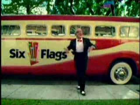 dancing six flags guy. Six Flags Old Guy Dance!