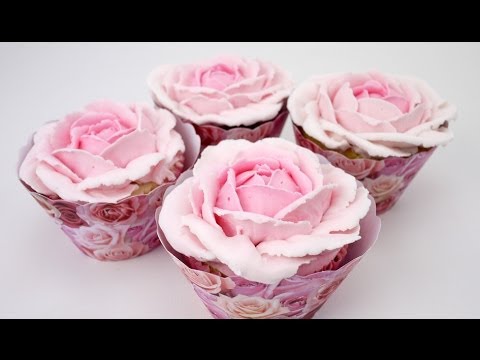 Cake Swirl Rose buttercream Piping By make Roses To  swirl how How roses to Cakesstepbystep Buttercream