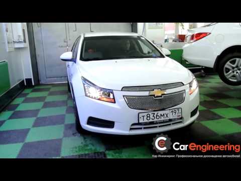 Chevrolet Cruze - передняя тюнинг оптика на Шевроле Круз